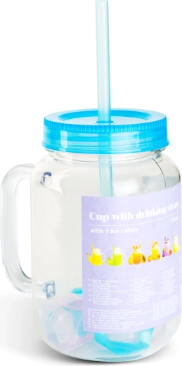 Couvercle et paille pour boire confortablement