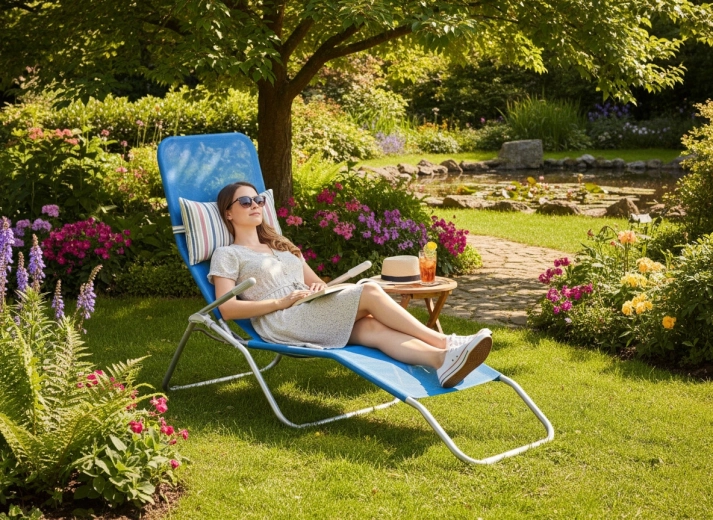 Confort avec repose-pieds