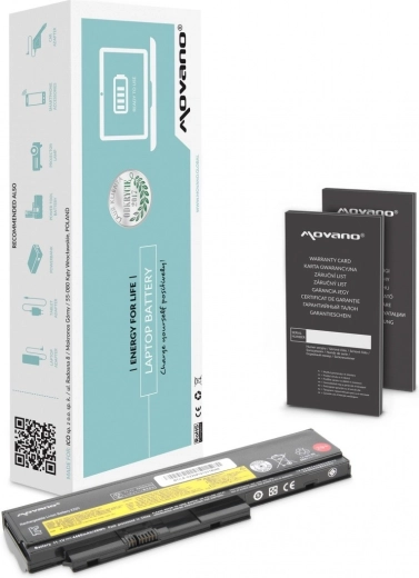 Batterie Movano pour Lenovo ThinkPad X220/X220i/X220s/X220T 4400 mAh (48 Wh)