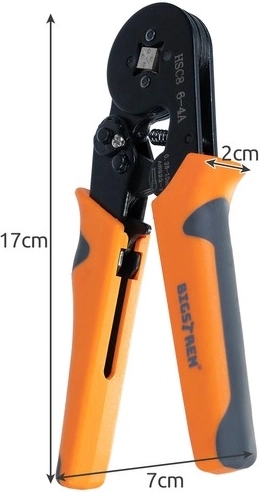 Large plage de travail 0,25–10 mm²