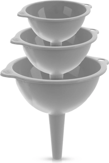 Set d’entonnoirs de cuisine 10/12/14 cm, 3 pièces