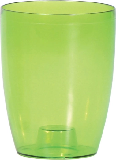 Pot pour orchidée Prosperplast Coubi orchid 13 cm vert transparent