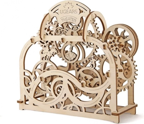 Puzzle mécanique 3D Ugears Théâtre (70 pièces)