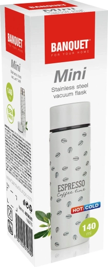 Format compact 140 ml – idéal pour espresso