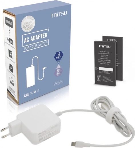 Chargeur USB Type C Blanc 45W