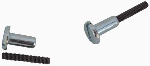 Ferrure d’assemblage 42 mm en acier galvanisé, 50 pièces