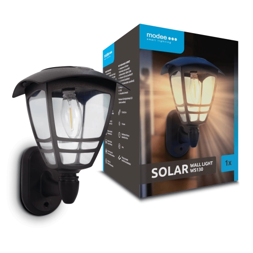 Lampe murale décorative LED solaire Modee WS130