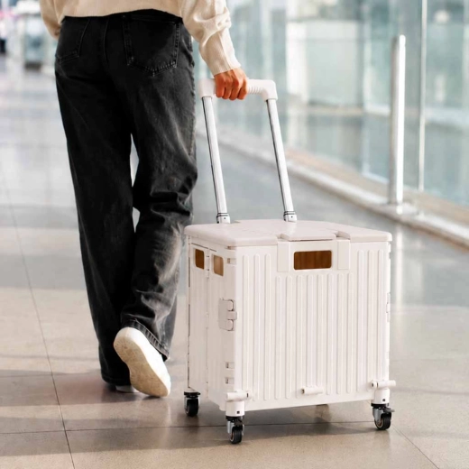 Transport confortable sur quatre roues