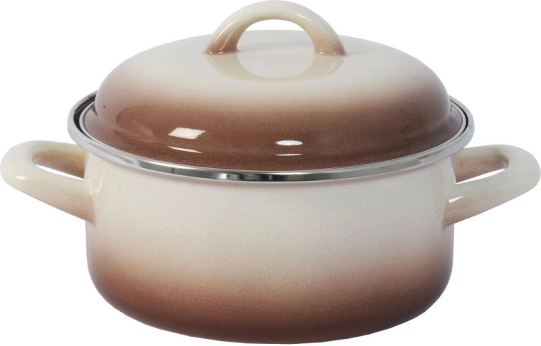 Casserole avec couvercle 16 cm 1,5 l Capuccino