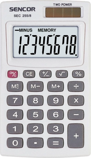 Calculatrice de poche Sencor SEC 255