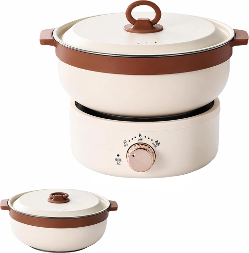 Marmite électrique portable multifonction pliable 2,5 l 700 W - 1 pièce