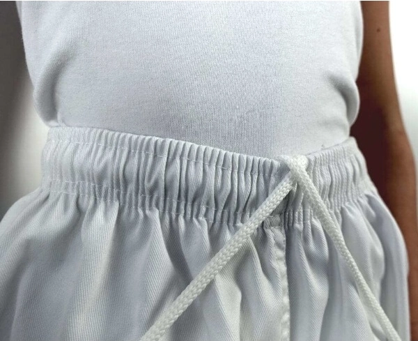 Pantalon avec taille élastique et renforts