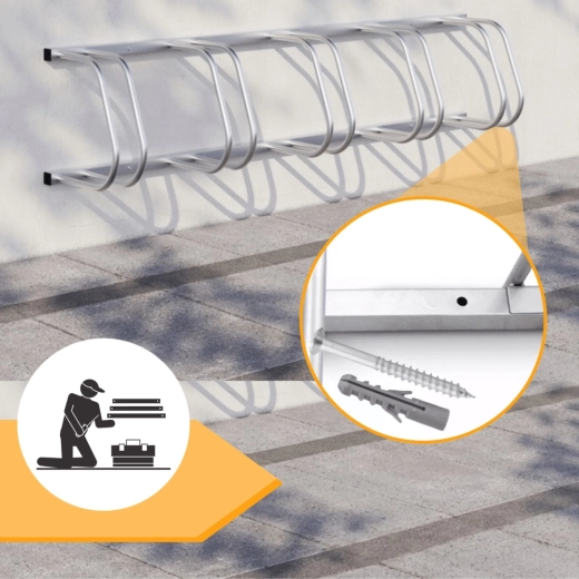 Montage rapide au sol et au mur