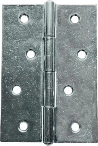 Charnière à rotule 80 × 70 mm galvanisée, lot de 10 pièces
