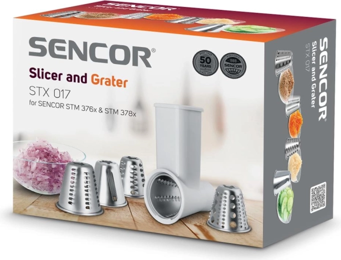 Râpe et coupe-légumes Sencor STX 017 pour robots de cuisine STM 376x et 378x