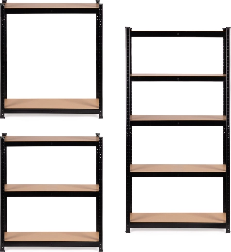 Étagère modulable 2-en-1 pour plusieurs usages