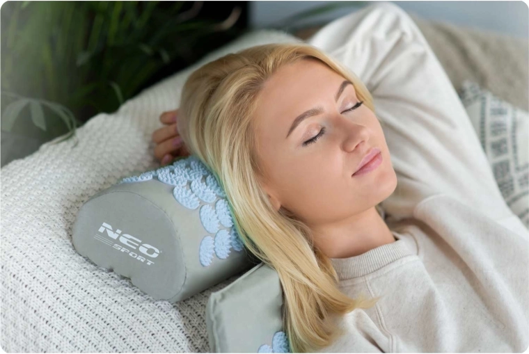 Coussin profilé et sac pratique pour une utilisation facile
