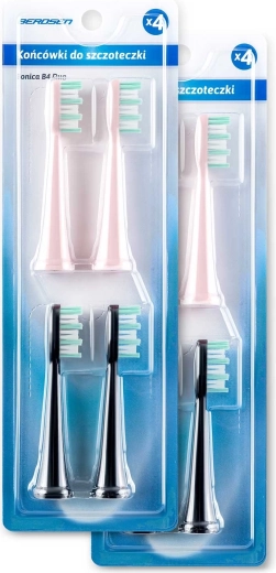Têtes de rechange pour brosse à dents sonique Berdsen DUO, 8 pièces