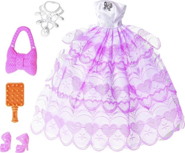Tenue complète avec accessoires assortis
