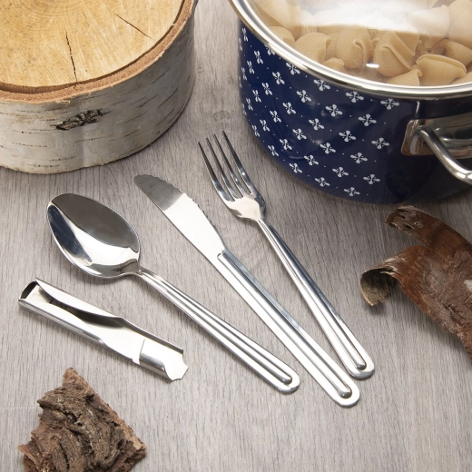 Ensemble de couverts de voyage complet