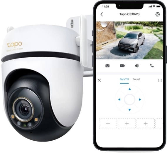 Couverture à 360° avec suivi des mouvements