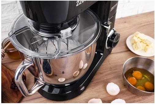 Grand bol en inox 6,5 l avec poignée pratique
