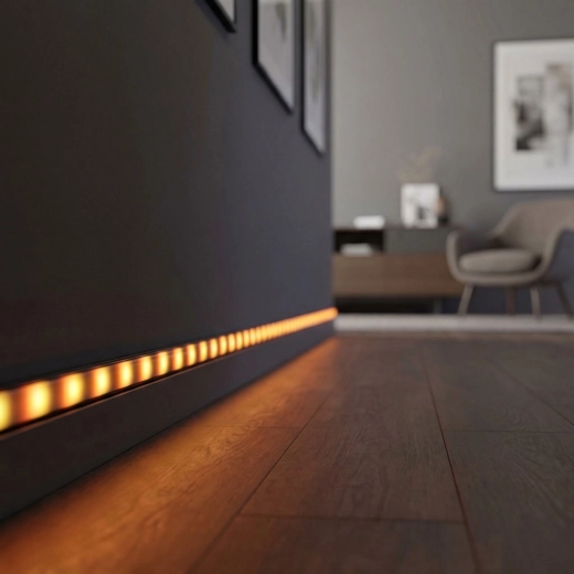 Lumière LED agréablement diffuse