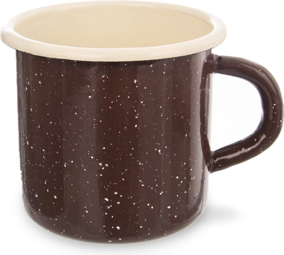 Mug émaillé Orion Brown 400 ml