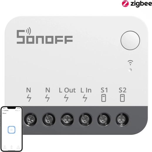 Mini-interrupteur intelligent Zigbee Sonoff ZBMINIR2