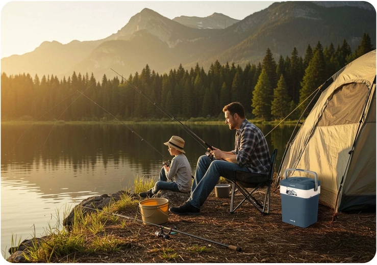 Idéale pour le camping, la plage et le pique-nique