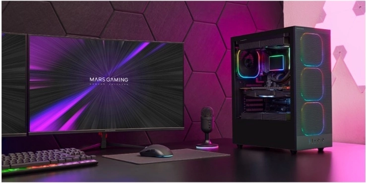 Montage propre avec CableHatch et verre trempé