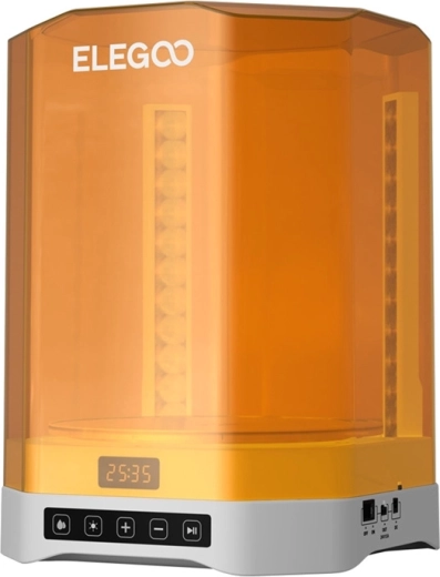 Durcissement UV uniforme à 360°