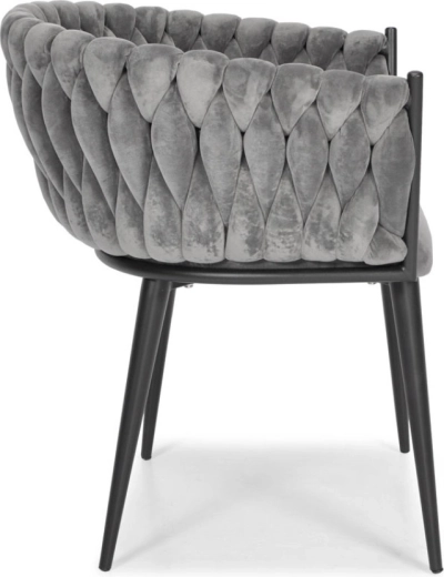 Dossier tressé pour le style et le maintien