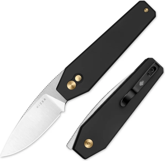Button lock, front flipper et clip de poche