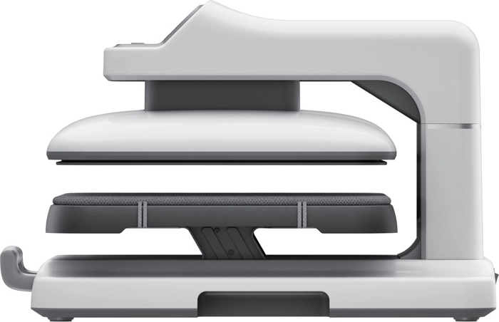 Grande surface 381 × 381 mm et commande sécurisée