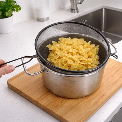 Utilisation stable au-dessus d’une casserole et de l’évier