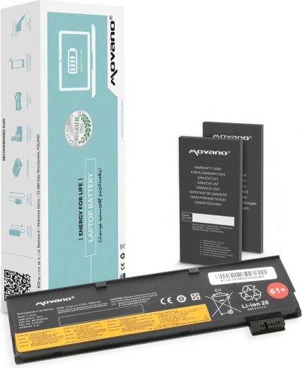 Batterie Movano pour Lenovo ThinkPad T470 et T570 4400 mAh (47 Wh)