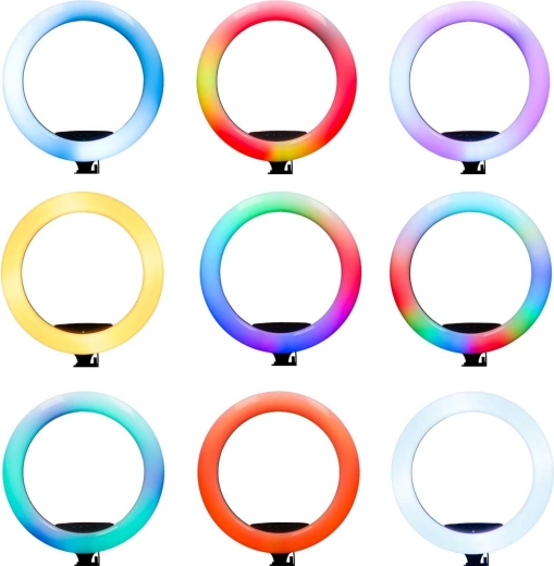 Couleurs RGB, blanc 2700–7000 K et modes dynamiques