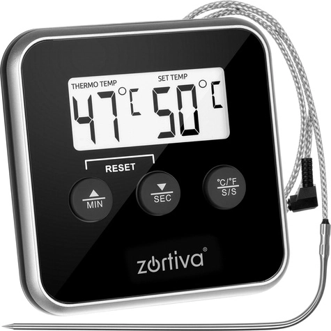 Thermomètre de cuisine avec sonde Zortiva
