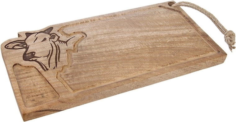 Bois de manguier robuste au veinage naturel