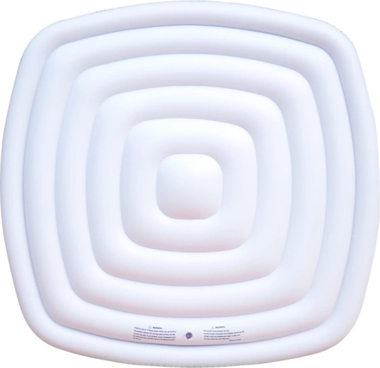 Couvercle gonflable pour spas carrés Mspa pour 4 personnes