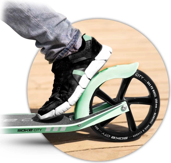 Grandes roues pour les trajets en ville