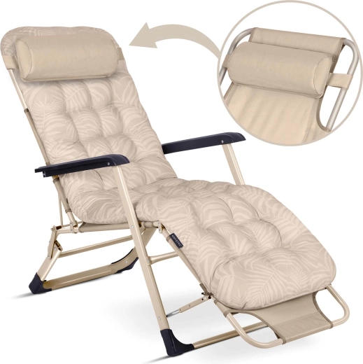 Confort capitonné avec appui-tête