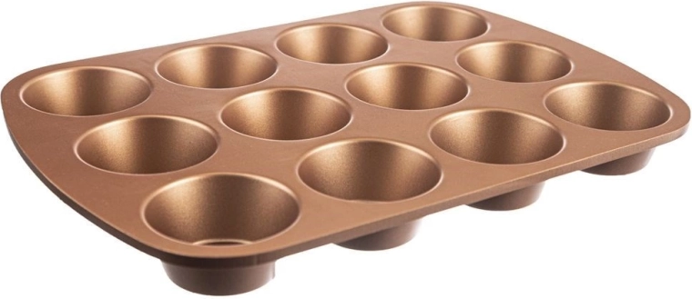 12 cavités pour une cuisson uniforme