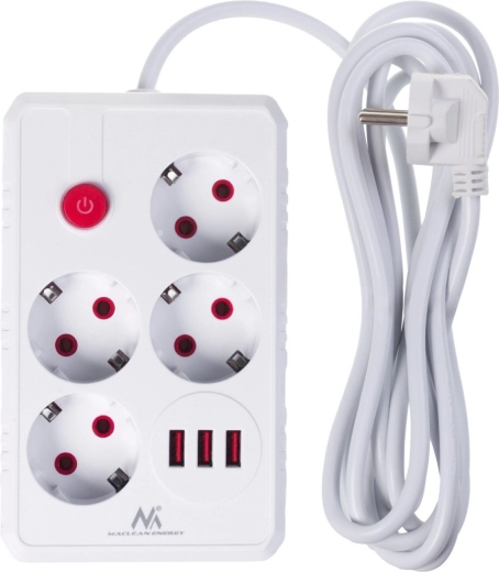 4 prises + 3× USB au même endroit