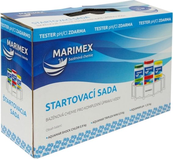 Kit de démarrage Marimex pour la chimie de piscine