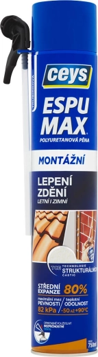 Mousse PU de montage et de collage 750 ml CEYS