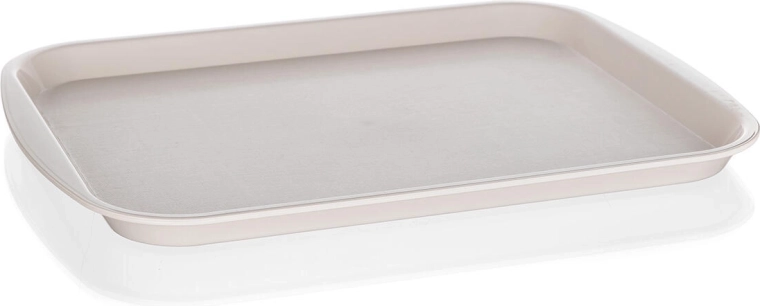 Plateau en plastique Culinaria ivoire 35 × 26 cm