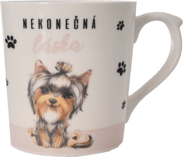 Mug en céramique Amour infini – chien 550 ml