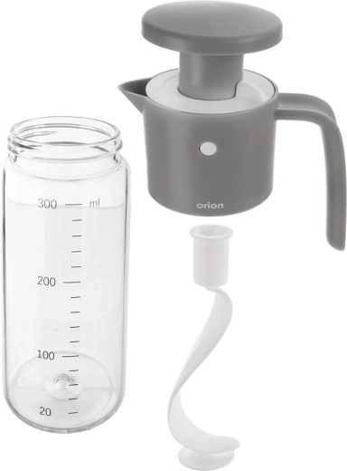 Mélange manuel à piston sans éclaboussures